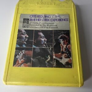 Jimi Hendrix Experience/Otis Redding - Restored 8 Track Tape - New Pad & Splice